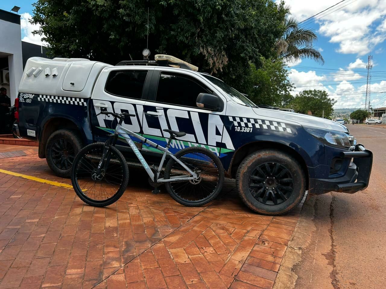 Imagem de compartilhamento para o artigo Com ajuda de imagens de segurança, homem de 42 anos é preso por furto de bicicleta em Rio Verde de MT da MS Todo dia